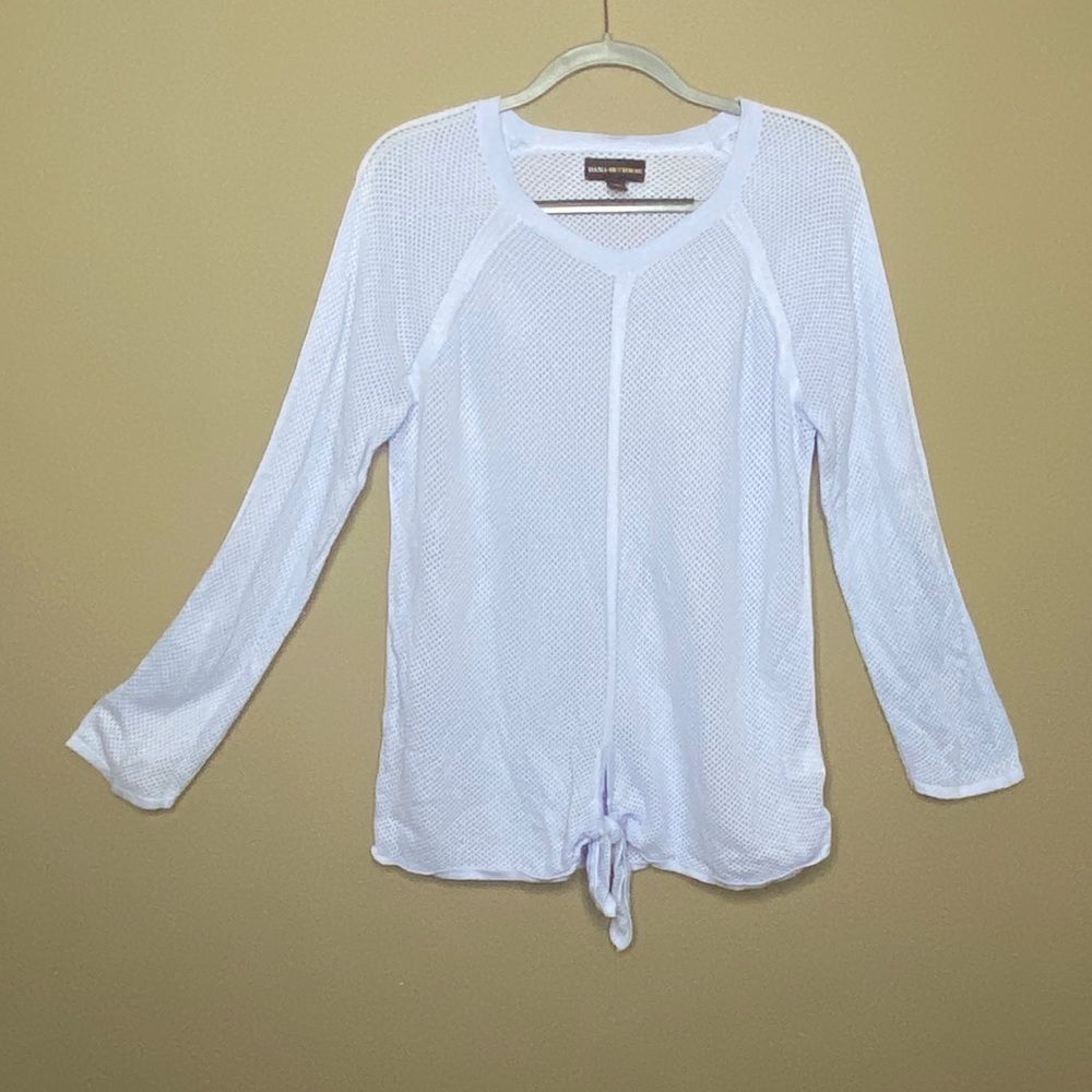 Dana Buchman  womens XL Athletic‎ yoga fish net top